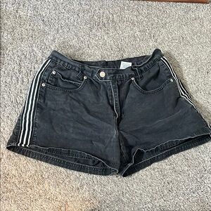 Vintage Jordache Black Denim Women's Shorts size 13/14